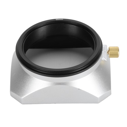 55mm square metal lens hood - 55mm,