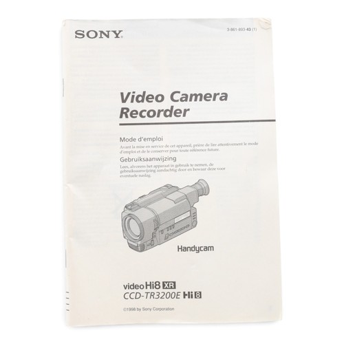 Sony camera recorder video - sony,