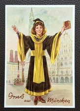 Postkarte München 1956 Bistum