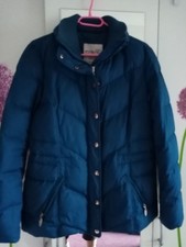 ESPRIT Da. Daunen Steppjacke Gr 38,  petrol