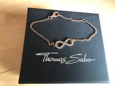 THOMAS SABO "Eternity of Love" Armband Unendlichkeit Silber rose vergoldet