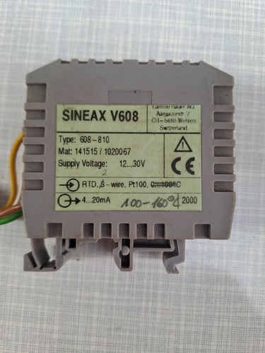 Sineax pt100 messumformer - sineax,