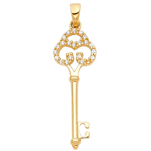 14k gelbgold schlüssel - 14k,