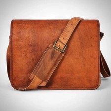 Vintage Leder-Laptoptasche