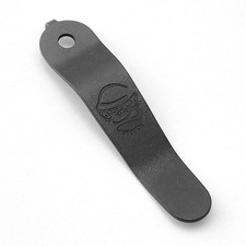 Titanium Standard Clip Back Clamp für Strider SMF/SNG Messer 