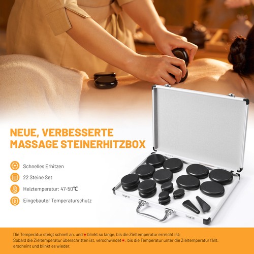 Hot stone massage - stone,