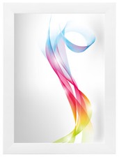 FRAMO Bilderrahmen Weiß matt