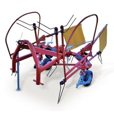 Kombigerät Heuwender und Heuschwader 260cm Kat1 für Kleintraktoren ab 18 PS🚜