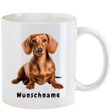 Tasse mit Dackel Kurzhaar -