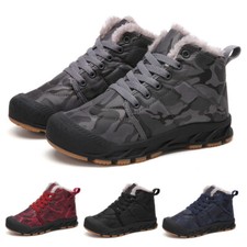 Winterschuhe Jungen Winterstiefel Mädchen Boots Warme Gefüttert Schneestiefel