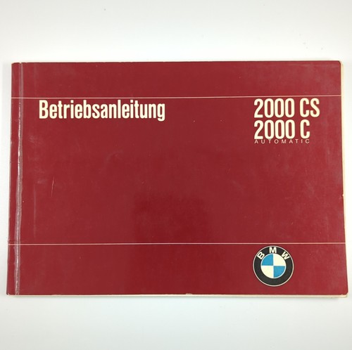Bmw betriebsanleitung 2000 - bmw,