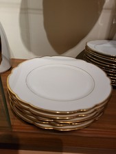 Bavaria Porzellan mit Goldrand 5 Essteller