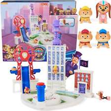 Paw Patrol the Movie 2 Liberty Hauptquartier Set + 4 Hundewelpen Figuren