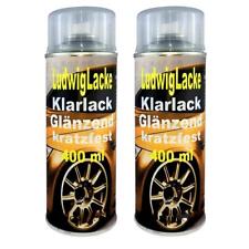 KLARLACK kratzfest 2 Spraydosen Spray glänzend je 400ml Autolack
