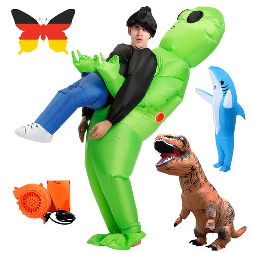 Rex kostüm aufblasbare - t-rex,