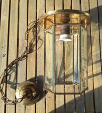 Antike Hängelampe Jugendstil