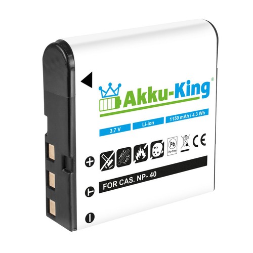 Akku für casio - für, exilim