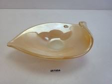 große Blatt- Schale Glas Made