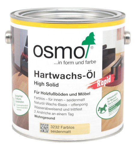 Osmo hartwachs öl - 2,5l,