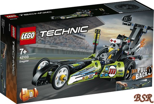 Lego technik 42103 dragster - lego®,