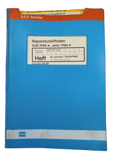 Reparaturleitfaden golf 2 - vw,