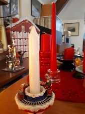 Kerzenständer, Kerzenhalter Kerzenleuchter, 1 Stück, Porzellan Plastik Wichtel