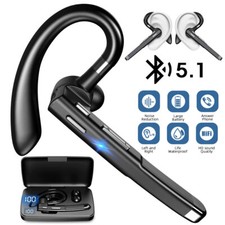 Bluetooth Headset In Ear-Ohrbügel inOhr Freisprecheinrichtung für im Auto Handy