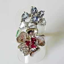 Lavendel Saphir Rubin Tsavorit