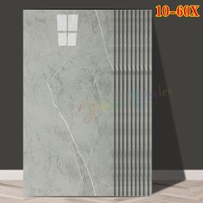 60Stk Marmoreffekt Fliesen Selbstklebend Decke Wandpaneele Für Küchen Badezimmer