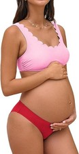 CUPSHE Damen Umstands Bikini