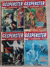 Gespenster Geschichten 80er Reihe Konvolut 81,86,87,88=4 Hefte Comic