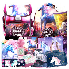 Einhorn Unicorn Pony Pegasus 11 tl Set SCHULRANZEN Ranzen TORNISTER Schultüte 85