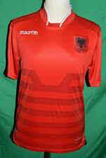 Trikot von Albanien, Größe XS, von Macron, Saison 2016/2017, Rot