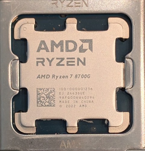 Amd ryzen 8700g cpu - 7,
