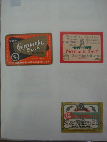Bieretikettensammlung ddr z - ddr, o-z