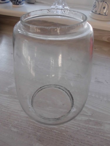 Antikes ersatzglas für eine - antikes,