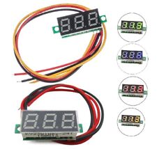 Red/Blue/Green 0.28 inch LCD Mini Digital DC Voltmeter Gauge Voltage Detector