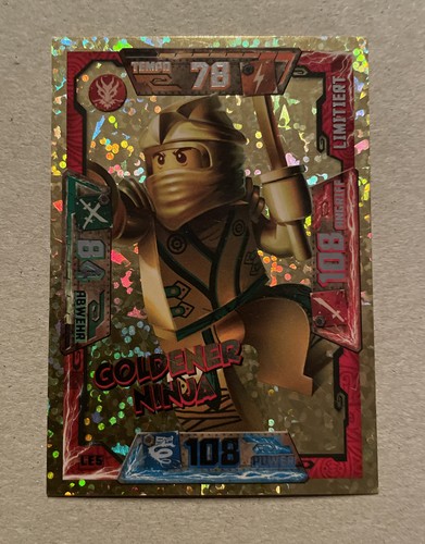 Goldener ninja lego - le, 5