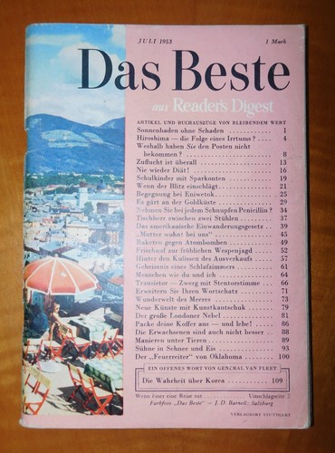 Das beste aus - readers,