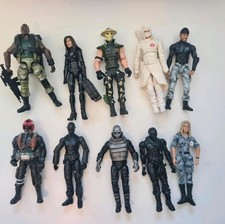 Gi Joe Action Figuren  Retro Sammler Action Figuren SAMMLUNG MIT VIELEN ZUBEHÖR