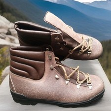 Höck Wanderschuhe Gr.  6 1/2 ..40 Ungetragen Bergsteigerschuh Vintage