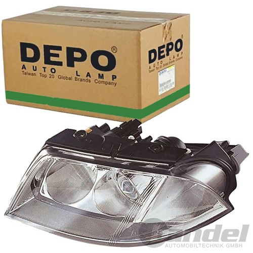 Depo scheinwerfer links - depo, h7/h7
