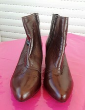 MARC Stiefelette Boot Leder Soft Walk System hochwertig braun  EU 39 NEU NP 139 