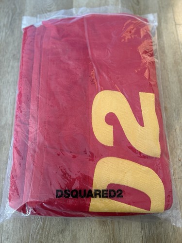 Dsquared2 badetuch rot gelb - dsquared2, rot/gelb