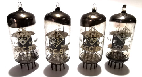 Stück ecc81 telefunken - 4,