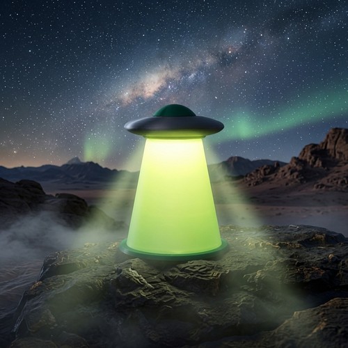 Ufo led tischlampe - tischlampe,