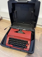 Nakajima All Co. LTD Modell 8000 Schreibmaschine Antike manuell Koffer Schreiben