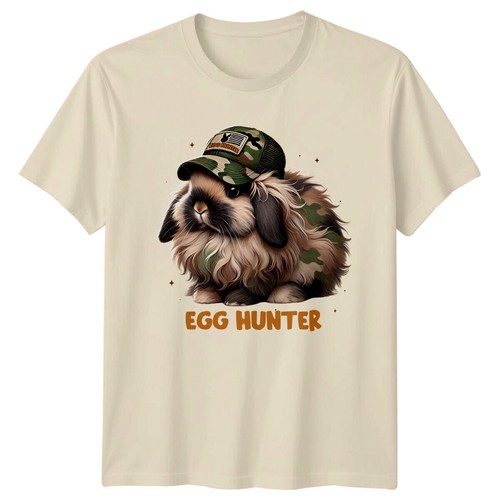 Shirt egg hunter camo - t-shirt,