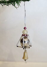 Gablonzer Ornament  -  fluoreszierend - Original um 1930  (# 4912)