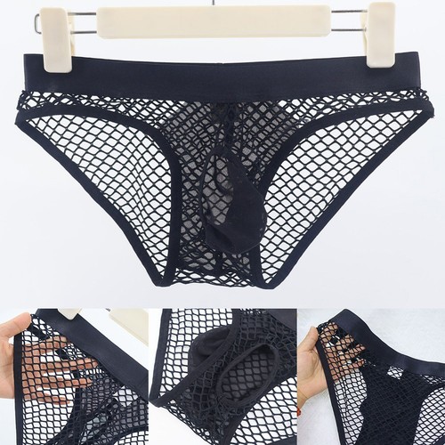 Schwarz herren netz - netz, slip
